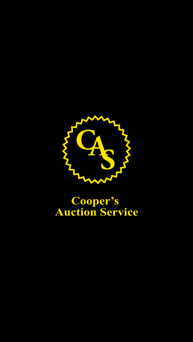 Cooper's Auction Service Screenshot
