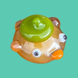 Jackie's Glass Duck Stickers