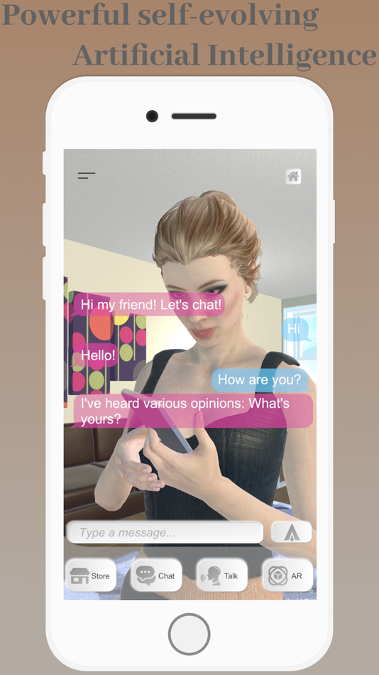 #4. My AI Friend - Virtual Chatbot (iOS) 由: SUN TEAME PTE. LTD.