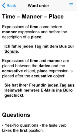 German Grammar screenshot 5