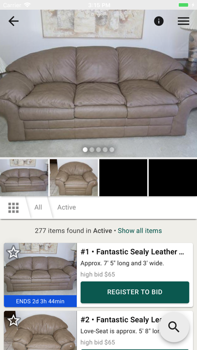 Green Valley Auctions & Moving Screenshot
