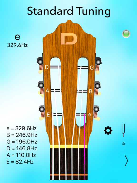 Screenshot #1 for Classical Guitar Tuner