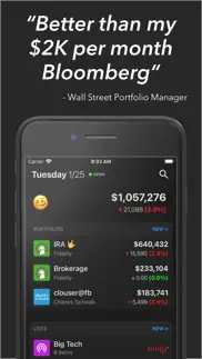 genius: stock market tracker iphone screenshot 2