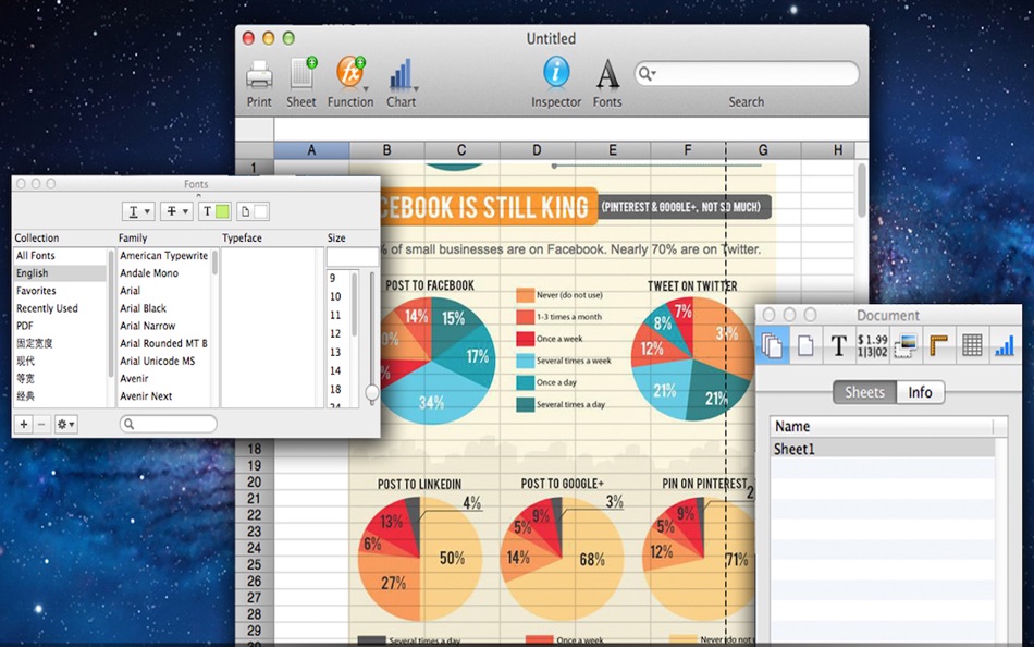 #4. Sheet To Go - Tables & Charts (macOS) بواسطة: Global Mobile Game Limited