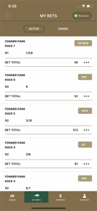 Keeneland Select Wagering screenshot #4 for iPhone