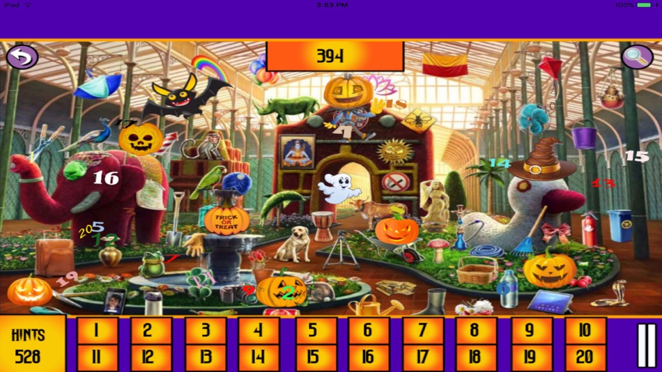 #1. Hidden Object:Halloween Number (iOS) By: Hiren Patel