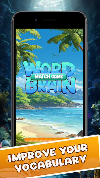 Word Aqua Crossword Fun Puzzle Screenshot