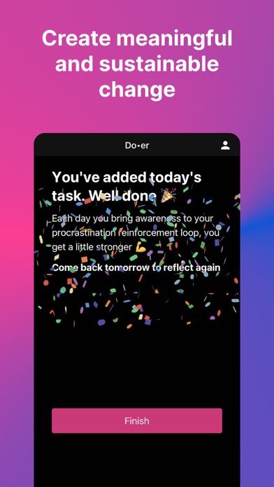 Doer: Overcome Procrastination Screenshot