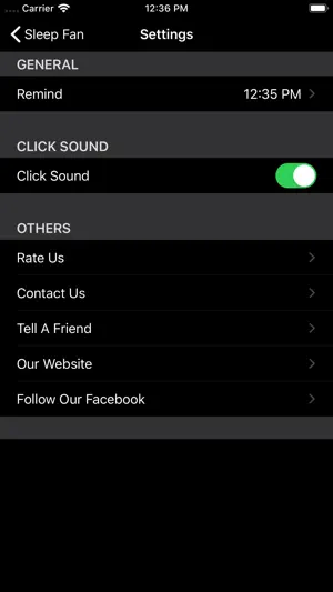 BedTime Sleep Fan Sounds screenshot 7