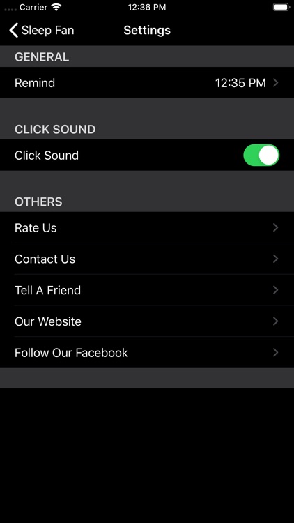 BedTime Sleep Fan Sounds screenshot-6