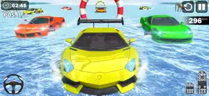 Water Surfing Car Stunt Games screenshot #4 for iPhone