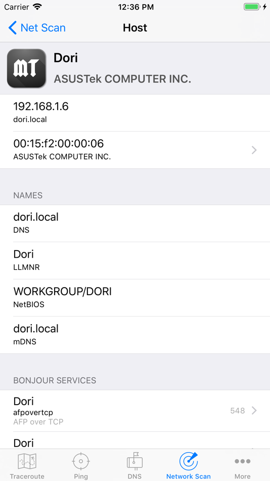 #5. IT Tools - Network Analyzer (iOS) 来自: KEVIN KOLTZAU