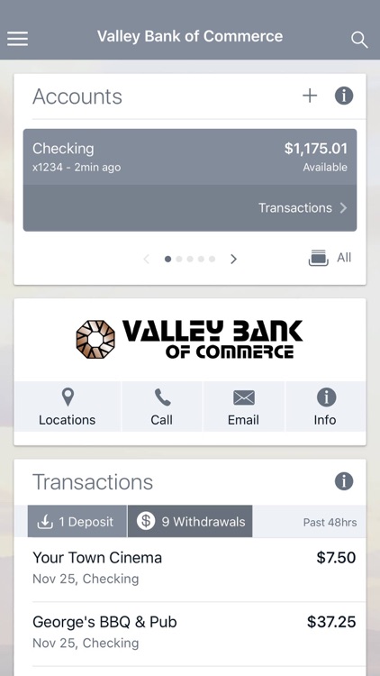 Valley Bank of Commerce screenshot-7