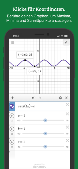 ‎Desmos Graphing Calculator Screenshot