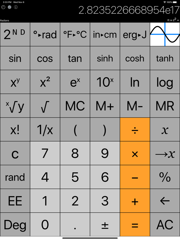 GraphCalcPro2Go iPad screenshot 5 - Utilities app