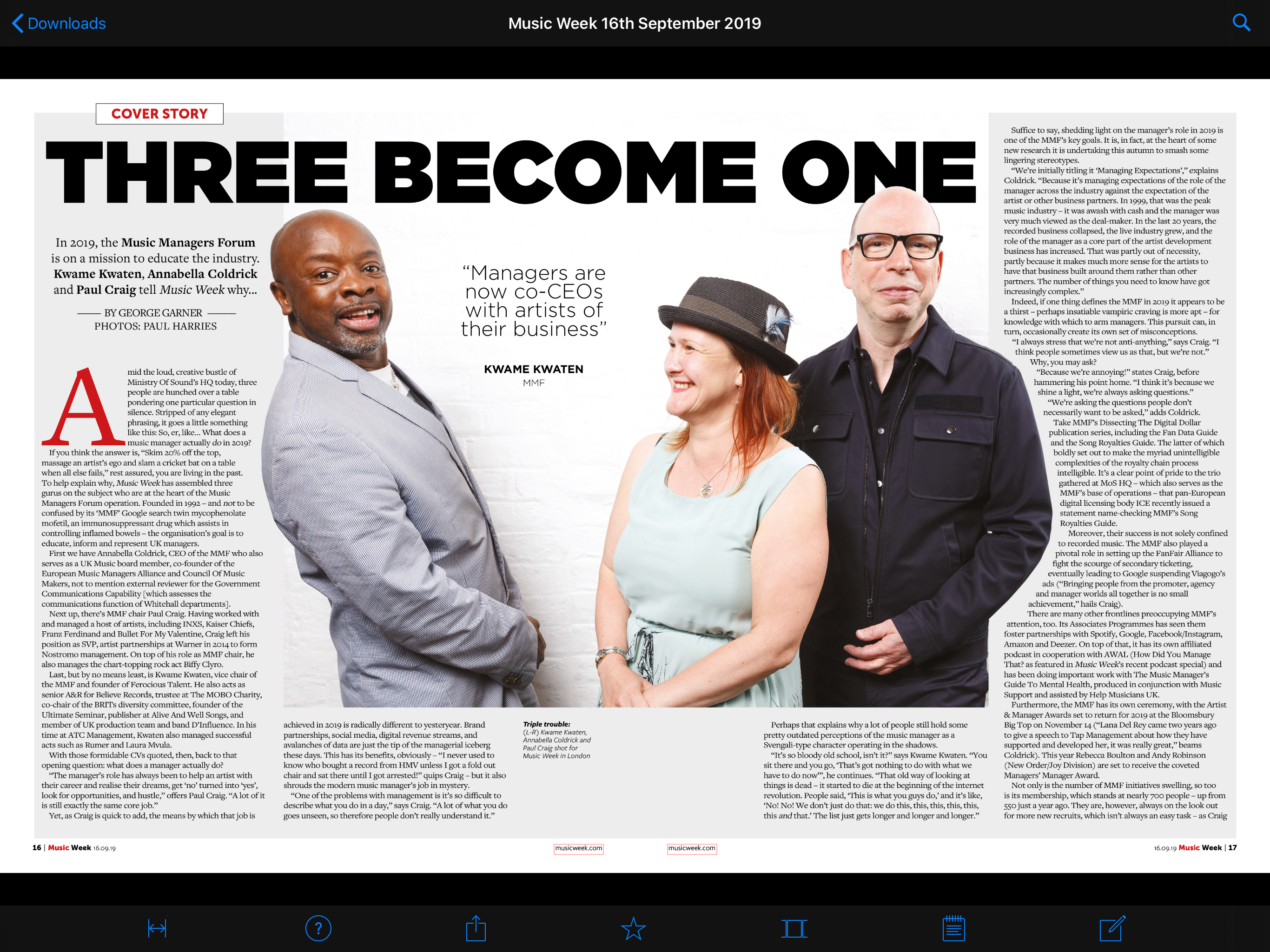 Music Week Magazine screenshot 5