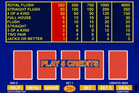 Video Poker - Poker Games