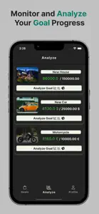 Savings Goal Tracker screenshot #3 for iPhone