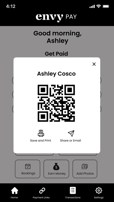 Envy Pay Screenshot