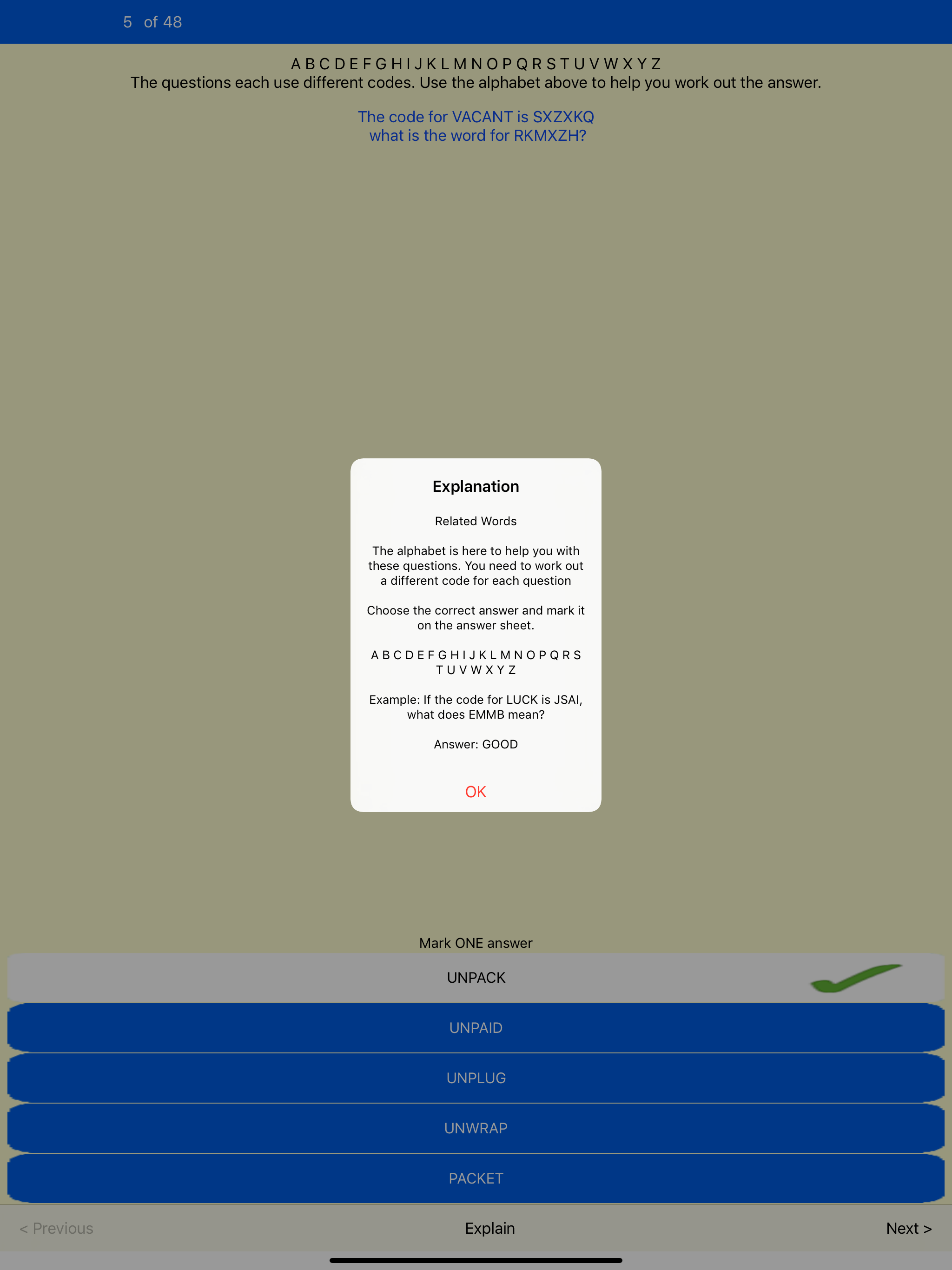 11+ Plus Verbal Reasoning - VR screenshot 16