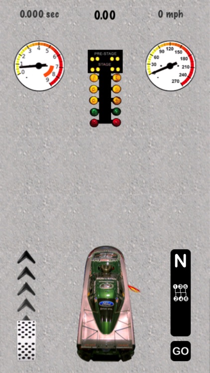 Top Fuel Drag Racing Simulator