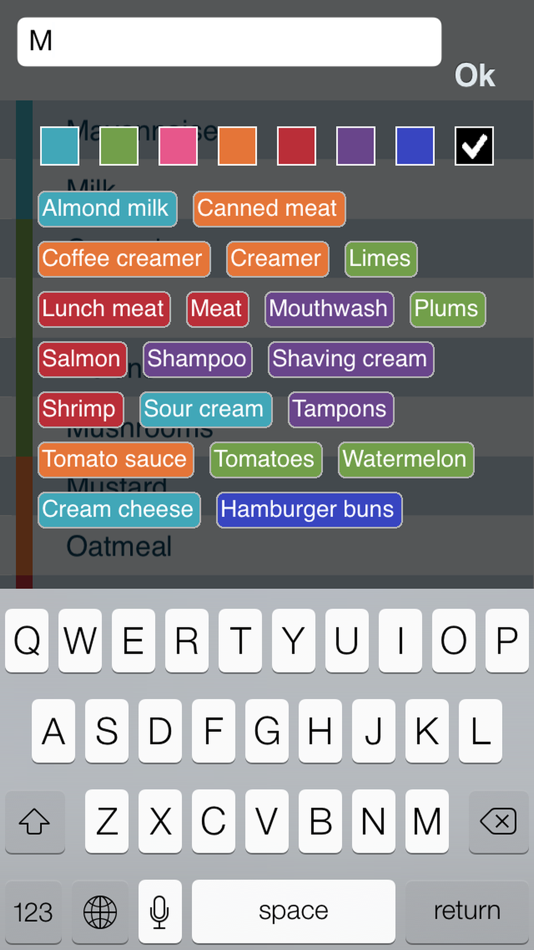 #2. Grocery list - online sync (iOS) 由: Tommy Hass