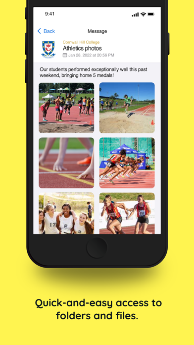 Cornwall Hill College Screenshot