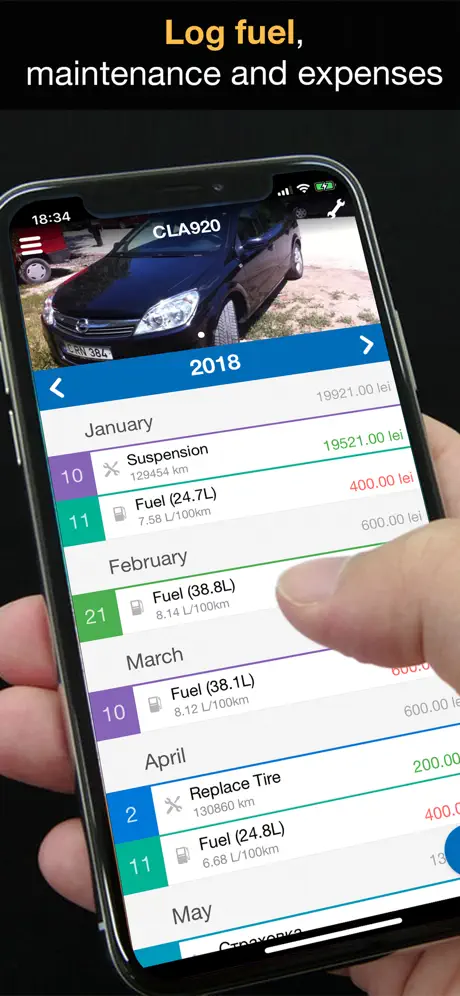 myCarLog PRO: Car management