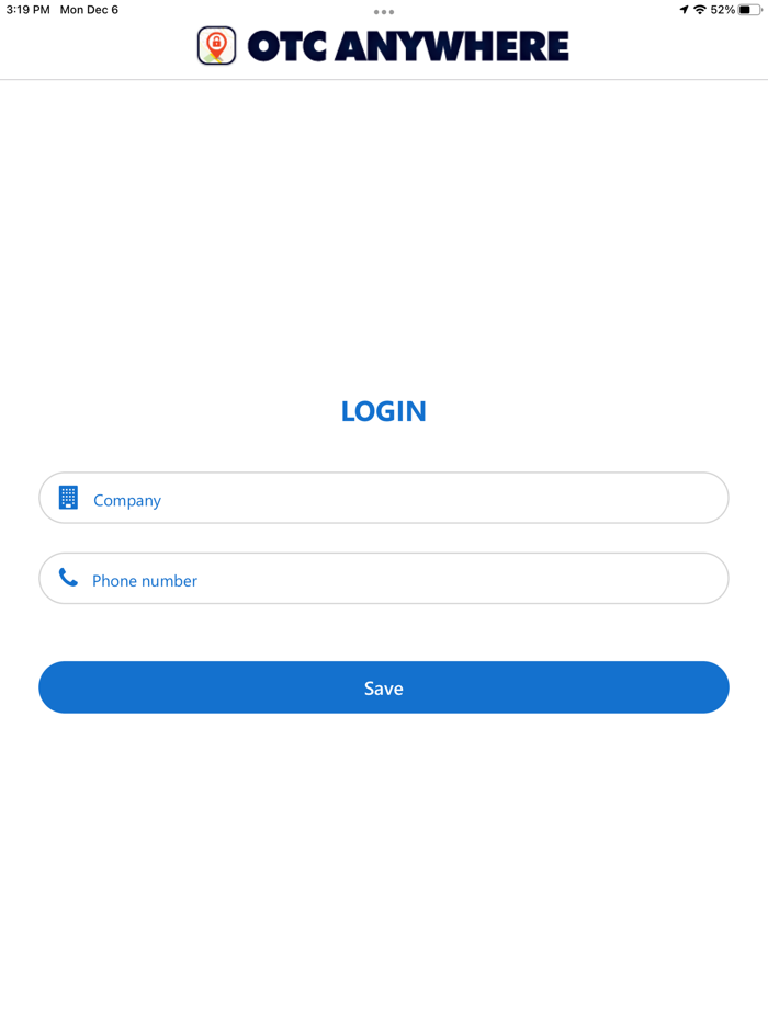 OTC Anywhere Mobile App