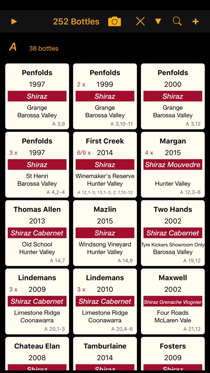 Personal Wine Cellar Database