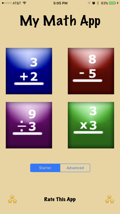 Screenshot #2 pour My Math Flash Cards App Deluxe