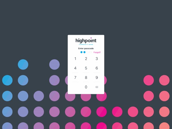 Highpoint Community iPad screenshot 2 - Finance app