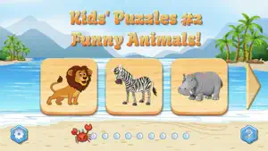 Kids Puzzles game for toddlers screenshot 1