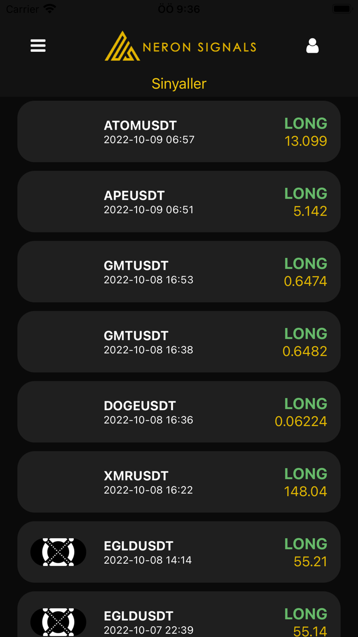 Neron Signals - Panel