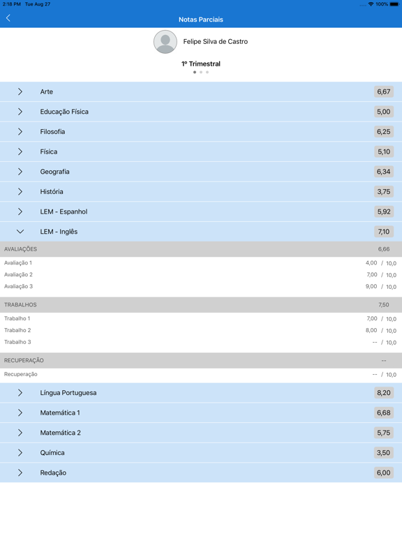 App screenshot