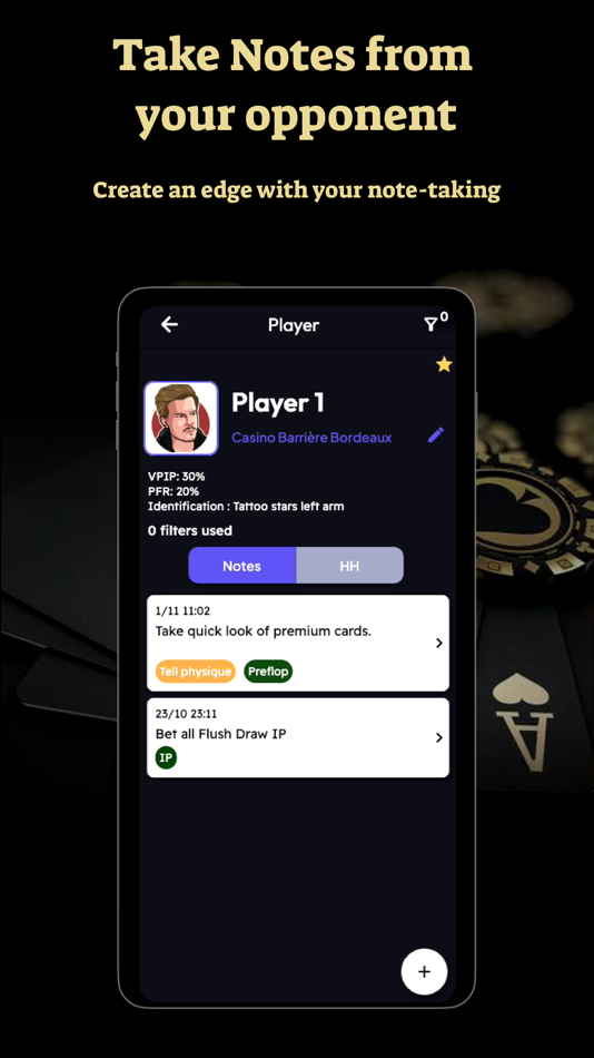 #1. Poker Live Notes (iOS) 由: Benoit Rodde