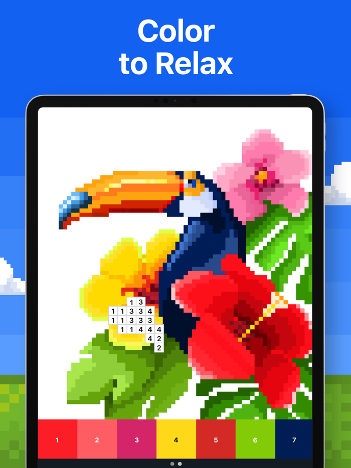 Pixel Art － Color by Number