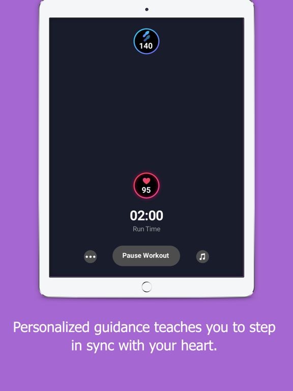 Counterpace iPad screenshot 2 - Health & Fitness app