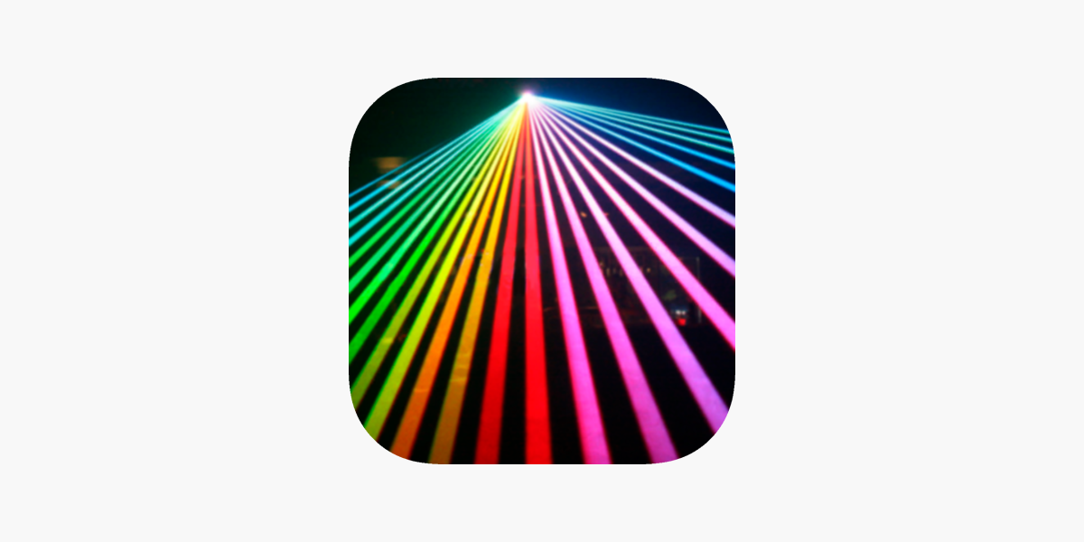 Laser Disco Lights on the App