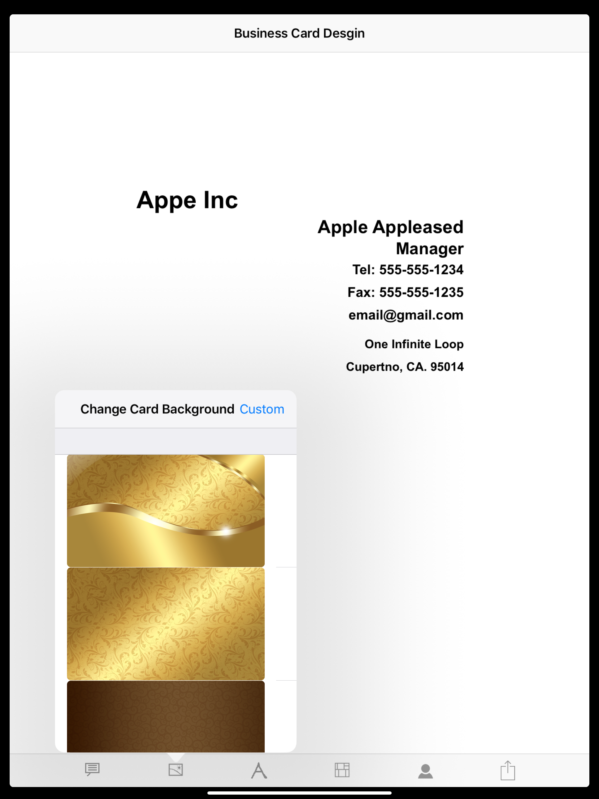 Business Card Design & Share screenshot 8