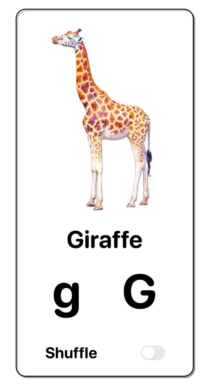Alphabet Flash Cards