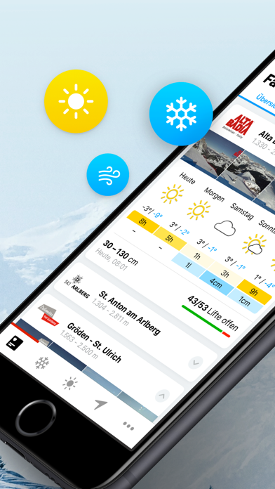 Screenshot #2 pour bergfex : ski, neige & météo