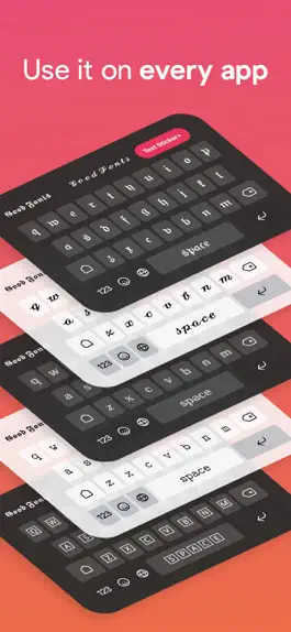 Game screenshot Fonts Keyboard & Cool Art Font apk