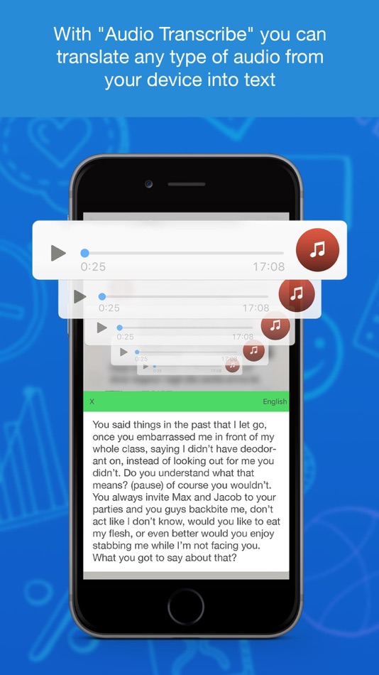 #2. Audio Transcribe (iOS) 게시자: Emanuele Floris