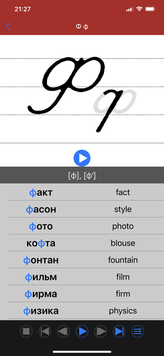 Russian Sounds and Alphabet