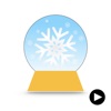 snow globes stickers icon