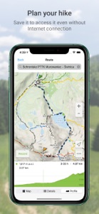 Hiking Map Poland screenshot #1 for iPhone