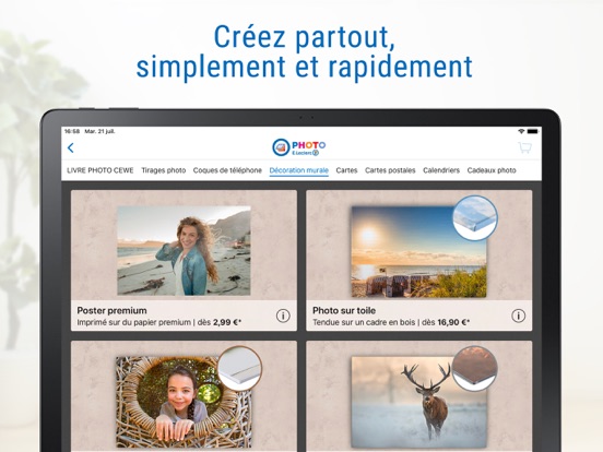 Screenshot #6 pour PHOTO E.Leclerc - album photo