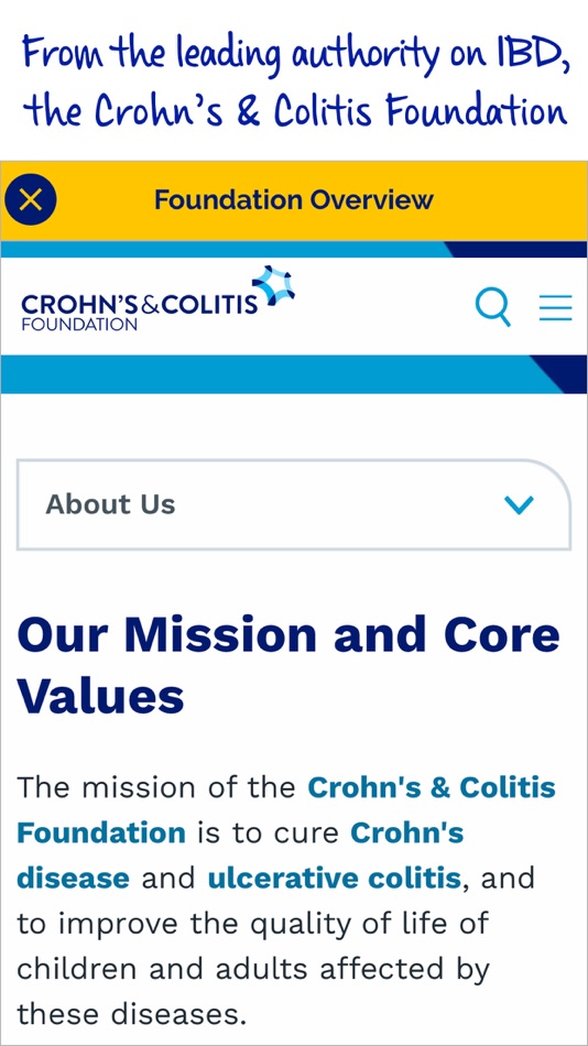 #4. We Can't Wait (iOS) 由: Crohn's & Colitis Foundation, Inc