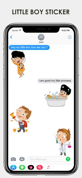 Game screenshot Little Boy Emojis hack